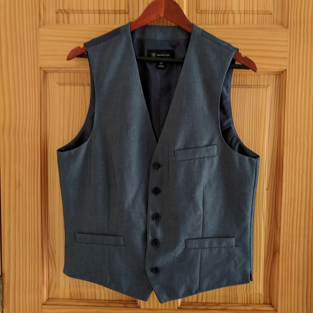 Men's Navy Vest Size M